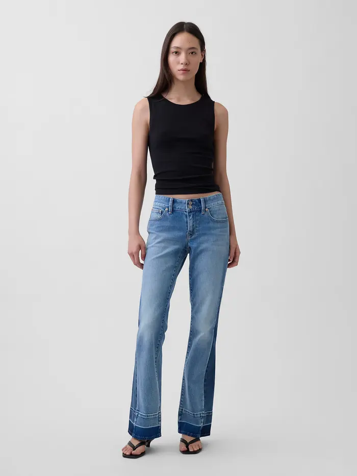 Low Rise Long & Lean Jeans - Light indigo