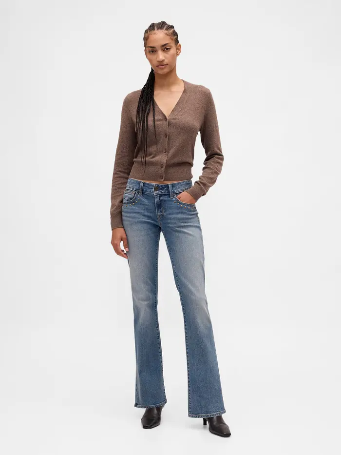 Low Rise Long & Lean Jeans - Medium indigo