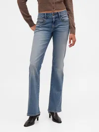 Low Rise Long & Lean Jeans - Medium indigo — view 2