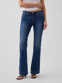 Low Rise Long & Lean Jeans - Medium wash — view 2