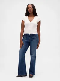 Low Rise Long & Lean Jeans - Medium wash — view 5