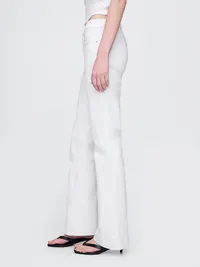 Low Rise Long & Lean Jeans - Optic white — view 3