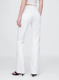 Low Rise Long & Lean Jeans - Optic white — view 4