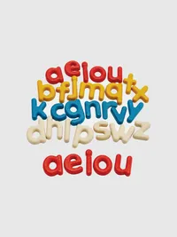 Lower Case Alphabet Language Skills Set - MULTI — view 2