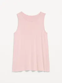 Luxe Sleeveless Top - Abalone Pink — view 4