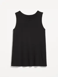 Luxe Sleeveless Top - Light Black Heather — view 4