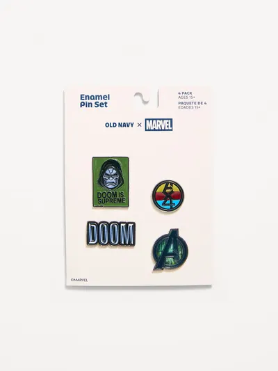 Marvel™ Doomsday Enamel Pin Set - Multi Top
