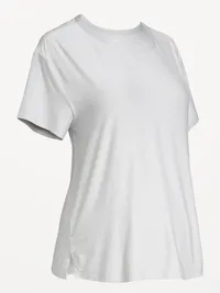Maternity CloudMotion T-Shirt - Light Gray — view 2