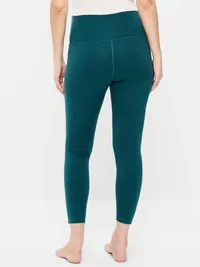 Maternity Full-Panel CloudComfy 7/8 Leggings - Jet Stream — view 2
