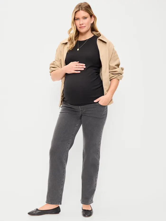 Maternity Full Panel OG Loose Jeans - Orion