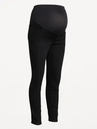 Maternity Full-Panel Wow Skinny Jeans - Black Jack — view 4