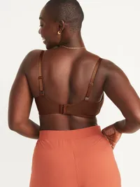 Maternity High Support Nursing Bra - Dark Walnut — view 2