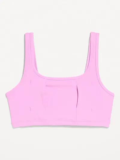 Maternity Light Support StudioSmooth Pumping Bra - Rock Rose