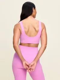Maternity Light Support StudioSmooth Pumping Bra - Rock Rose — view 2