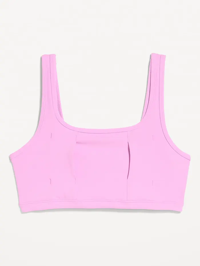 Maternity Light Support StudioSmooth Pumping Bra - Rock Rose