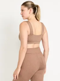Maternity Medium Support CloudComfy Pumping Bra - Driftwood — view 2