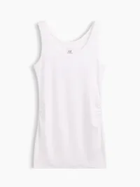 Maternity Modern Tank Top - White — view 2