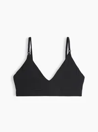 Maternity Nursing Bra - Black — view 4