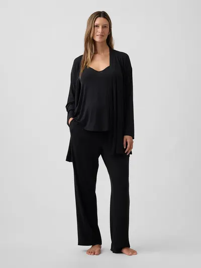 Maternity Softest Modal 3-Piece Set - Black