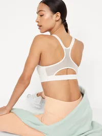 Medium Support PowerSoft Sports Bra - Magnolia — view 3