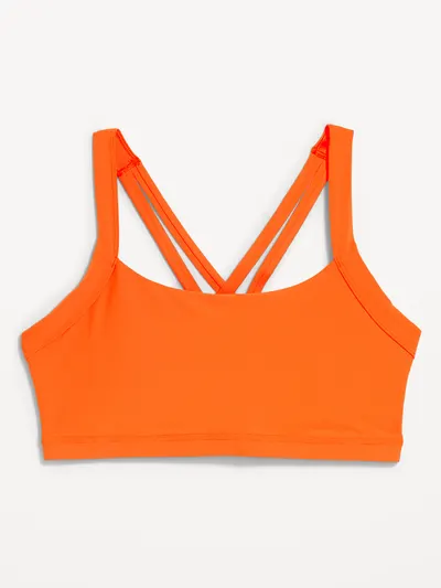 Medium Support PowerSoft Sports Bra - Tigerlily