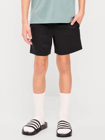 Mesh Performance Shorts for Boys - Black Jack