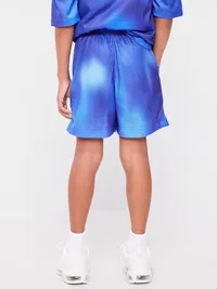 Mesh Performance Shorts for Boys - Bluer Than Blue — view 2