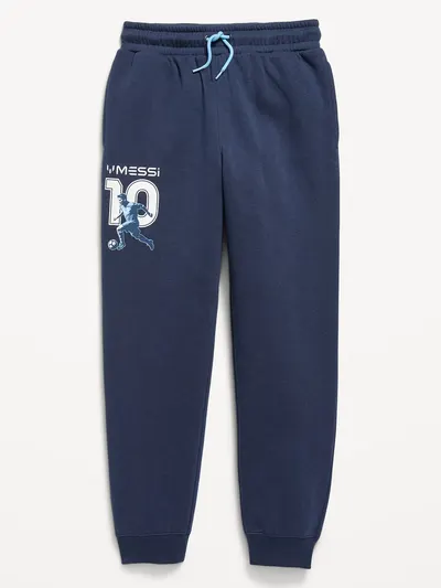 Messi™ Baggy Jogger Sweatpants for Boys - Navy Blue