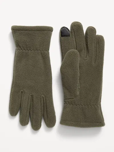 Microfleece Gloves for Men - Heritage Green