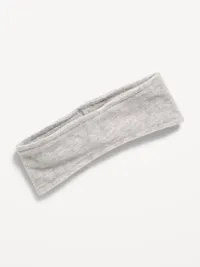 Microfleece Headband - Light Heather Grey — view 2