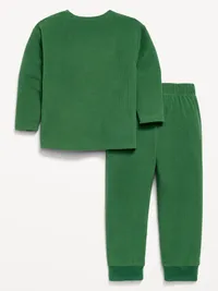 Microfleece Pajama Set for Toddler Boys - Monster — view 2