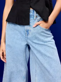 Mid-Rise Baggy Culottes - Amelia — view 3