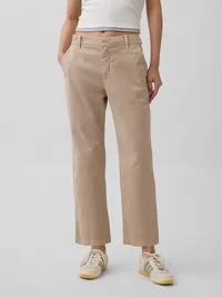 Mid Rise Khakis - Wicker tan — view 2