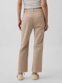 Mid Rise Khakis - Wicker tan — view 4