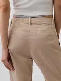 Mid Rise Khakis - Wicker tan — view 5