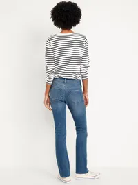 Mid-Rise Wow Boot-Cut Jeans - Medium Wash — view 3