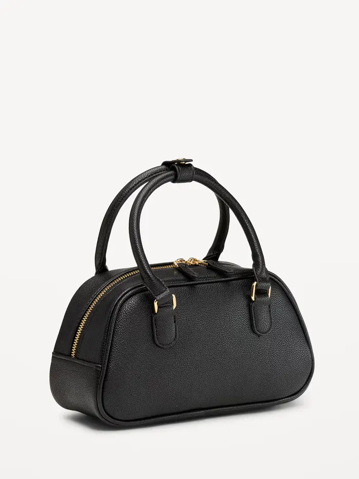 Mini Bowler Bag - Black Jack