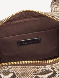 Mini Bowler Bag - Snake — view 4