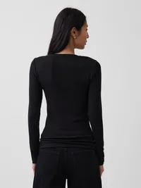 Modern Crew T-Shirt - True Black — view 2