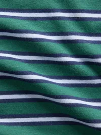 Modern Crop Cami - Green stripe — view 4