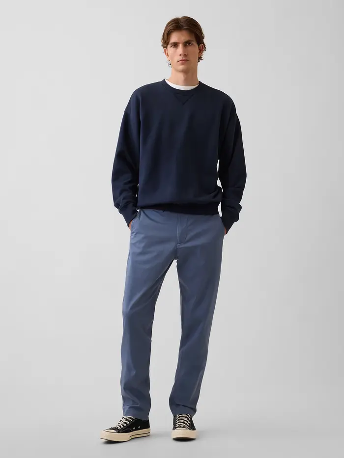 Modern Slim Khakis - Deep sailor blue