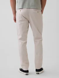 Modern Slim Khakis - Sandstone beige — view 4
