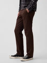 Modern Straight Khakis - GROUND NUTMEG — view 3