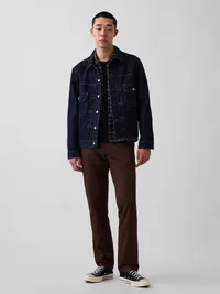 Modern Straight Khakis - GROUND NUTMEG — view 5