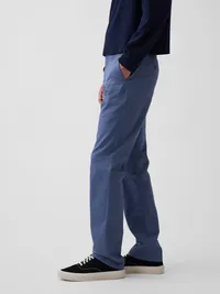 Modern Straight Khakis - Peal blue — view 3