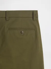Modern Straight Khakis - Ripe olive — view 5