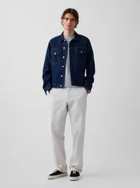 Modern Straight Khakis - Sandstone — view 5