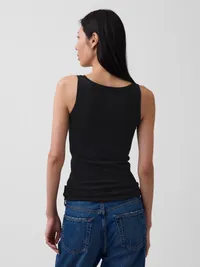 Modern Tank Top - Black — view 2
