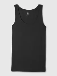 Modern Tank Top - Black — view 4