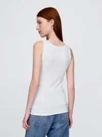 Modern Tank Top - Fresh white — view 3